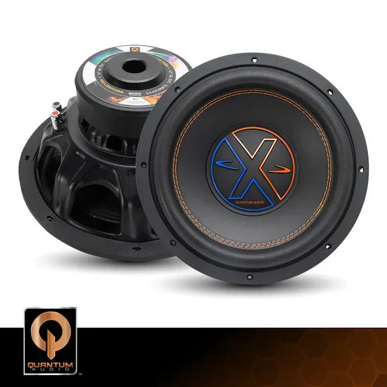 QWX2000/12D4 : 12" Dual 4-Ohm Subwoofer