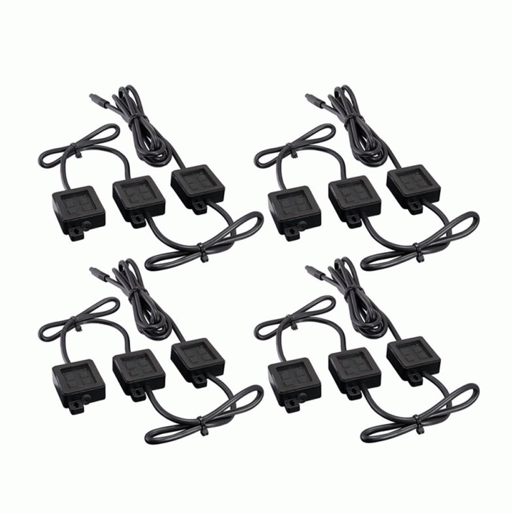 MPS RGB 4 String LED Rock Light Set, used with RGB-CB2 - RGB2-4KT