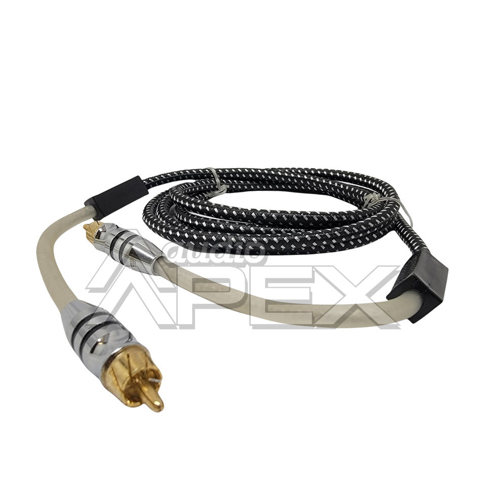 Sundown Audio 1.5 ft. Mono Channel High Quality RCA Interconnect Cables (SAZ Series)