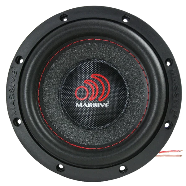 Massive audio SUMMO64XL - 6.5" 150 Watts RMS DUAL 4 Ohm, 1.5" V.C. Subwoofer