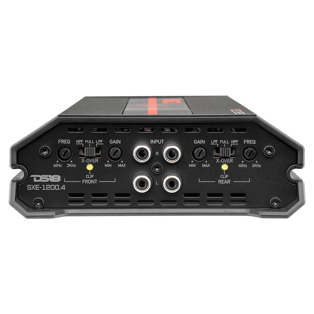 SXE Class A/B 4-Channel Full-Range Car Amplifier 4 x 60 RMS @4 Ohm 1200 Watts