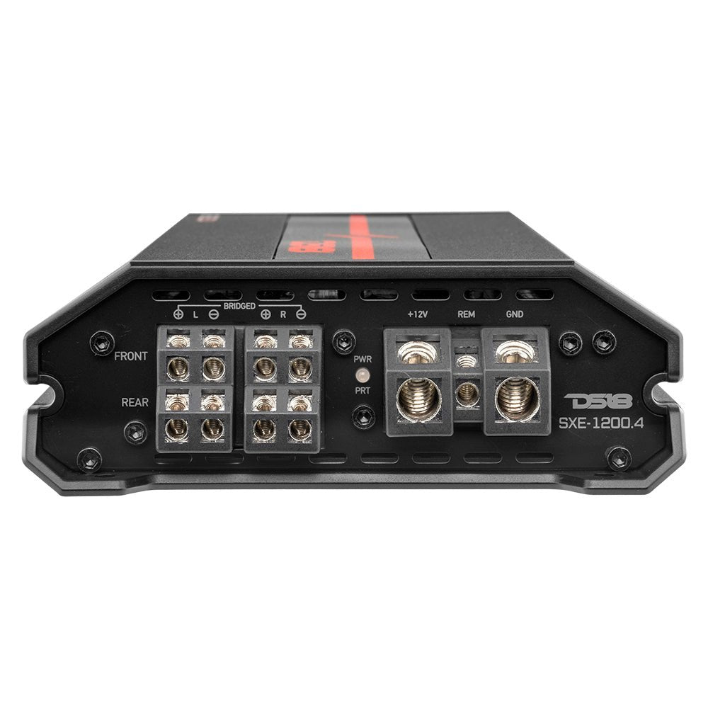 SXE Class A/B 4-Channel Full-Range Car Amplifier 4 x 60 RMS @4 Ohm 1200 Watts