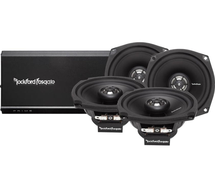 Rockford Fosgate R1-HD4-9813 Prime Series 4-channel amplifier/speaker 1998-2013 Harley-Davidson