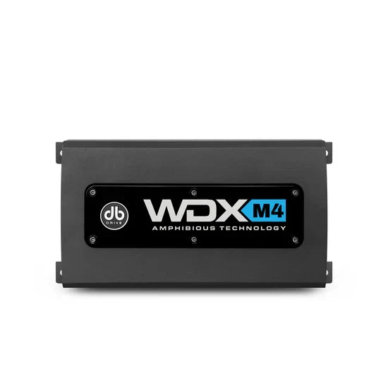 WDX M4 : IPX6 Rated Marine 4-Channel Class D Amplifier