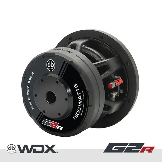 WDX8G2R.4 : 8 in. Dual 4-Ohm Subwoofer