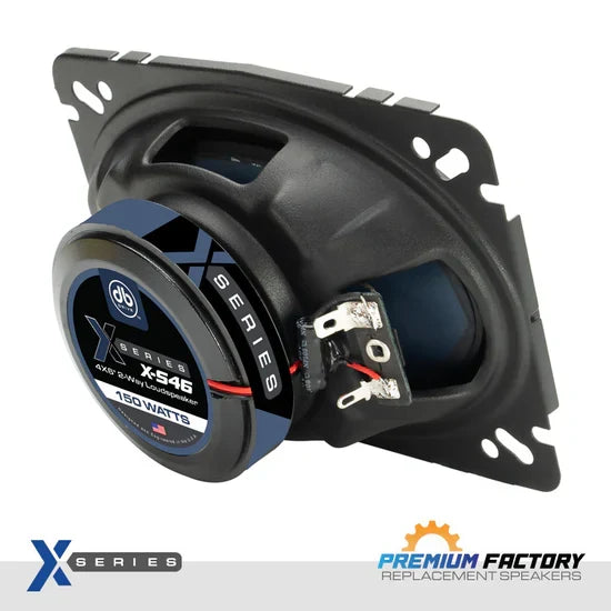 X-S46 : 4"×6" 2-way Loudspeaker (1 Pair)