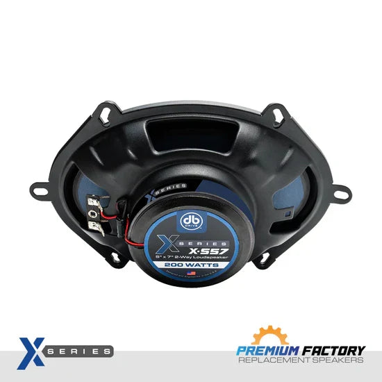 X-S57 : 5"×7" 2-way Loudspeaker (1 Pair)