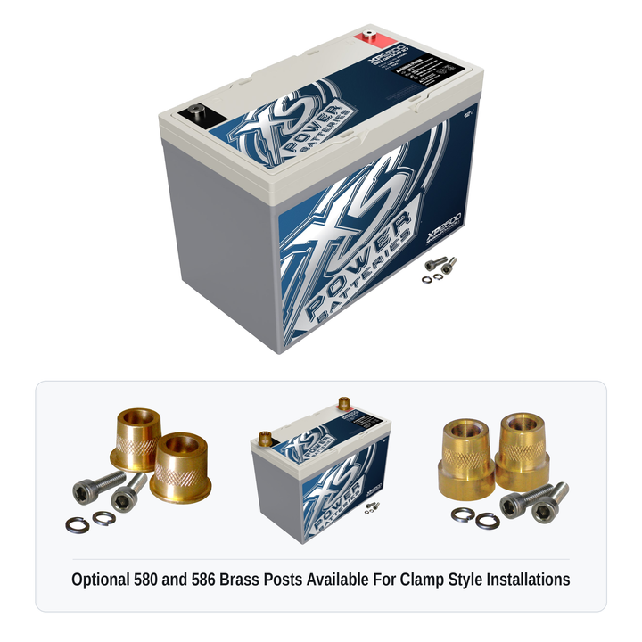 XS Power XP2500 12V AGM Secondary Reserve Battery