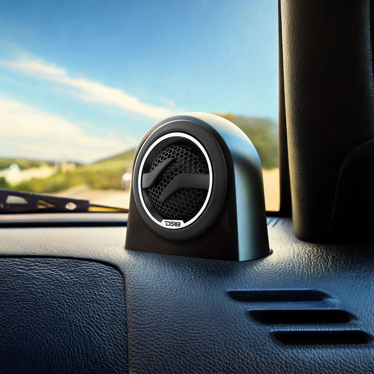 1.7" Dome Neodymium Tweeter 50 Watts 1" Pei 4-Ohm Vc