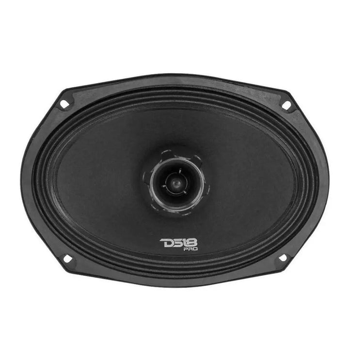 DS18 PRO-ZT69 550W Max Power 4 Ohm 6x9" 2 Way Midrange Stereo Car Audio Speaker