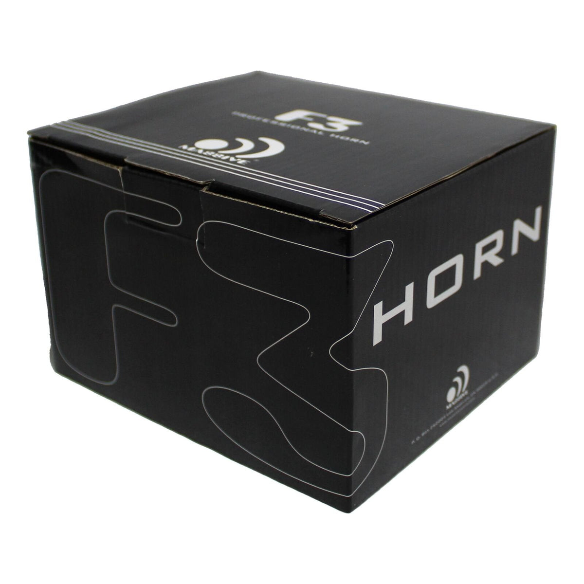 Massive Audio F3 - 1" SCREW-ON ABS BI-RADIAL FLARE HORN 60X40