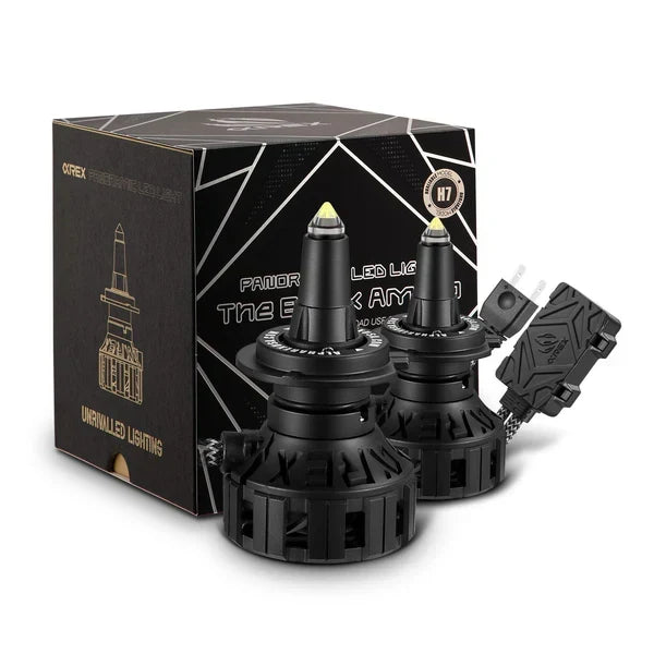 AlphaRex Black Ammo Panoramic LED light bulbs
