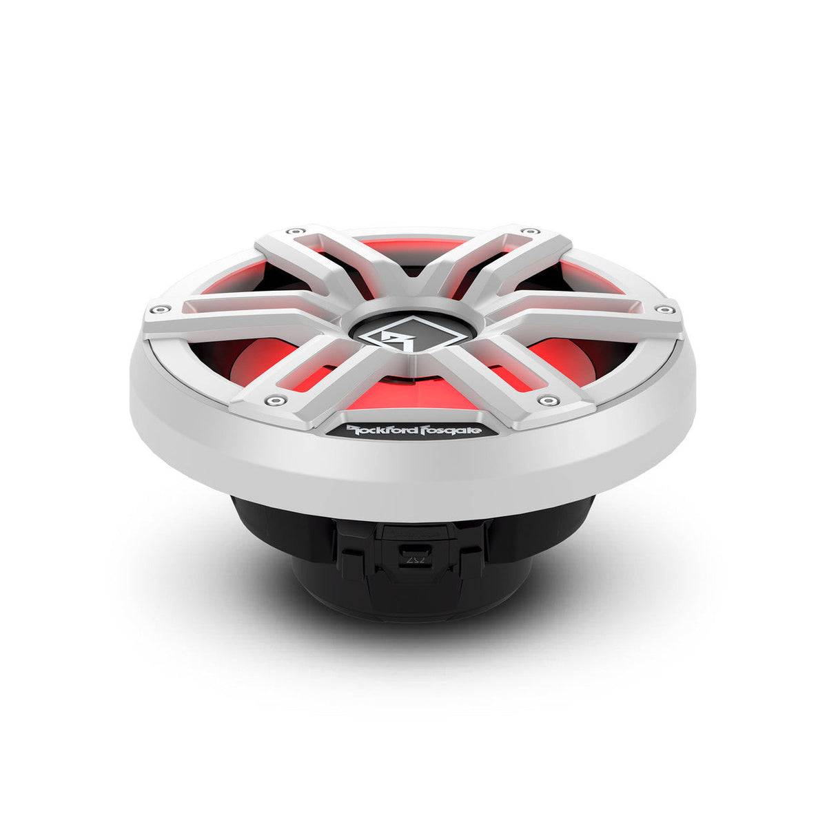 Rockford Fosgate M2D4-10S 10" Color Optix Sealed Marine Subwoofer, DVC (4-Ohm)- 400 Watts Rms, 1600 Watts Peak, White & Stain