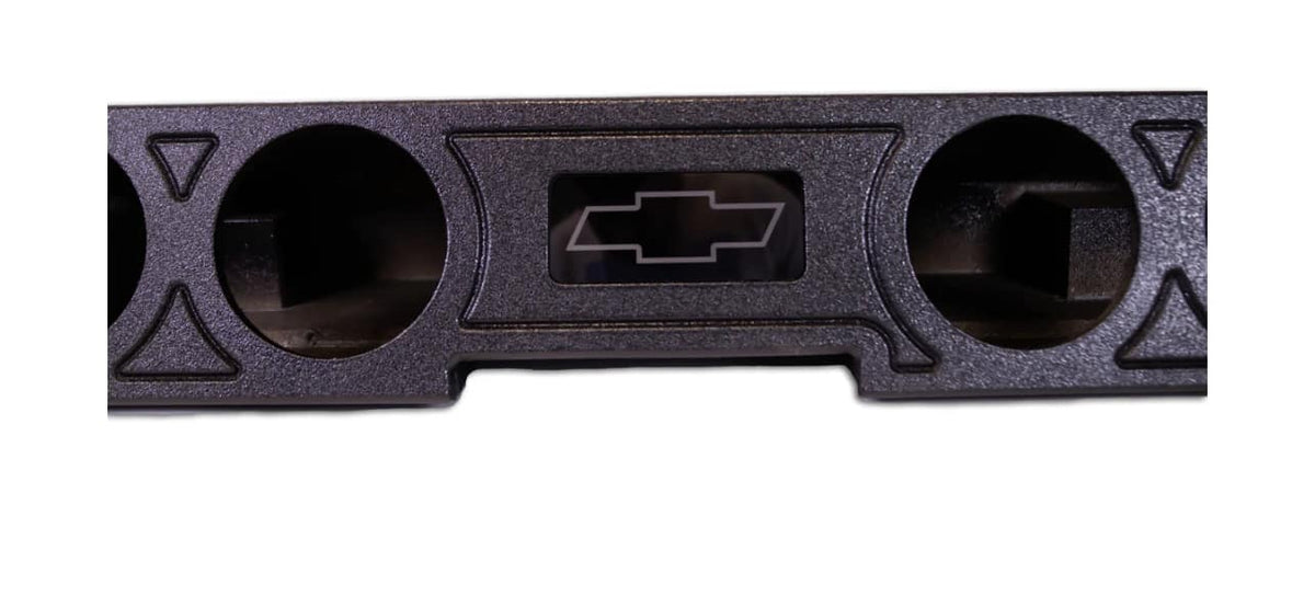 ECA 2014 - 2024 GMC Sierra CHEVY Silverado Crew Cab 4 HOLE 10" PORTED SUBWOOFER BOX