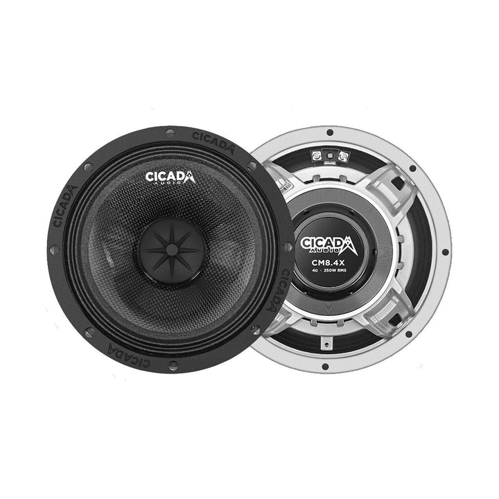 Cicada Audio CM8.4X - Mid-Bass 8-inch- 4 Ohm, Pair