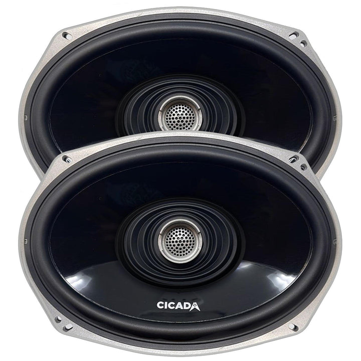 Cicada Audio CX69.2 - Coaxial Speakers 6x9-inch - 2 Ohm, Pair