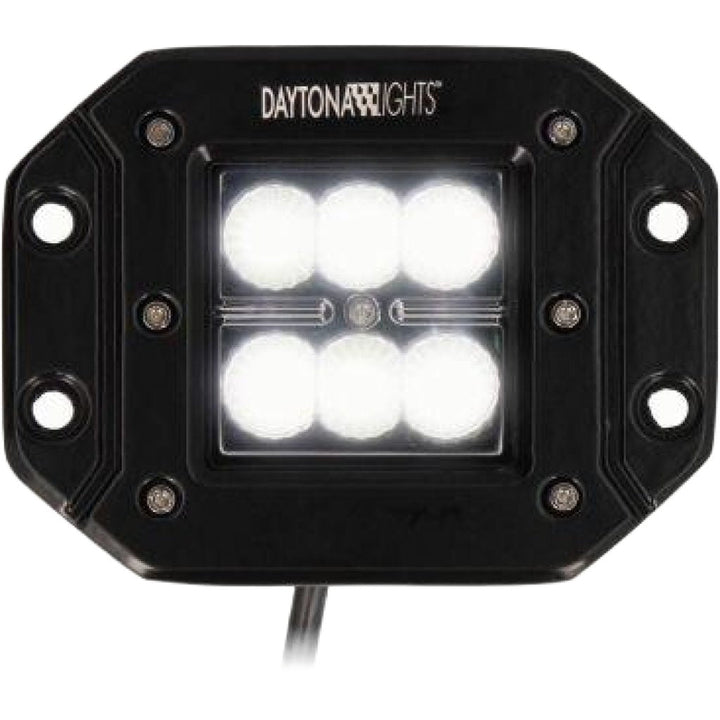 Flush Mount 3.6" - 6 LED Cube Light Flood (2Pk) | DL-FMCL7