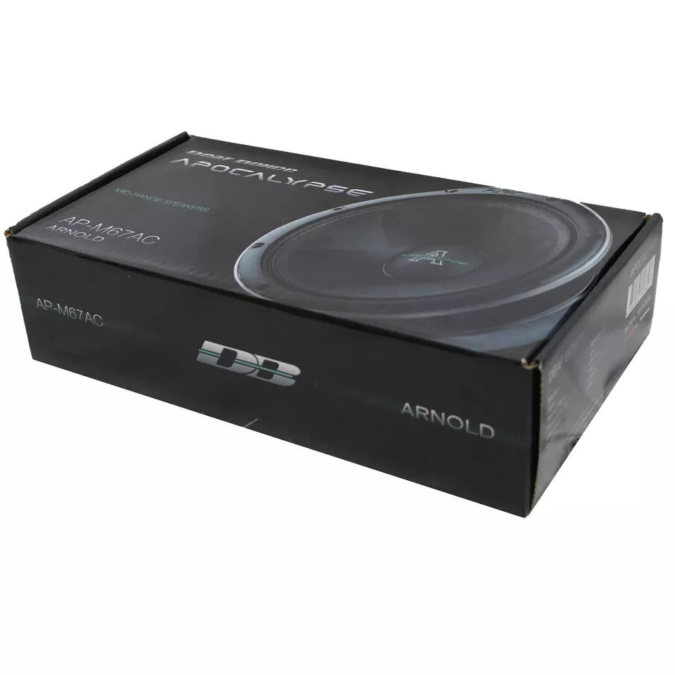 Deaf Bonce AP-M67AC Apocalypse 6.5" 600W Max 4-Ohms Car Audio Midrange Speakers