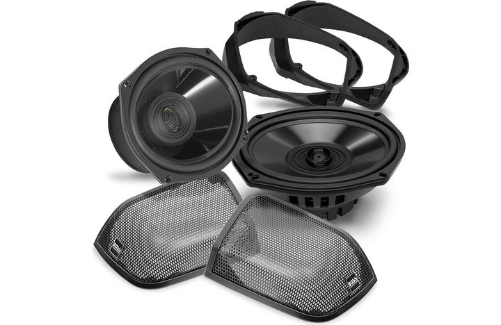 BOSS Audio BHD14 6"x9" saddlebag speakers for 2014-up Harley-Davidson Road Glide and Street Glide models