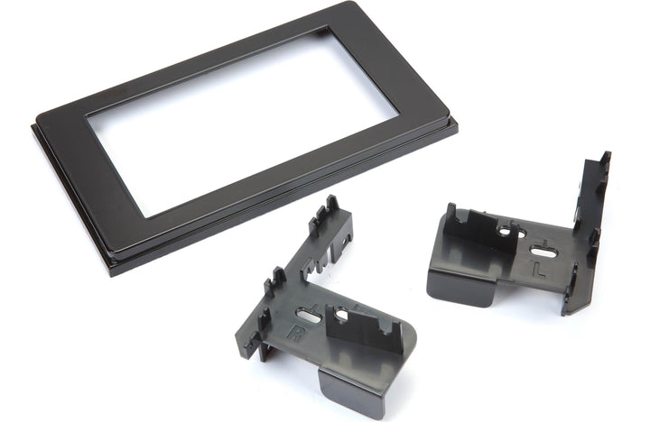 Metra 107-TO1HG Dash Kit Install select shallow-mount double-DIN radios in 2019-up Toyota RAV4 vehicles (Gloss Black)