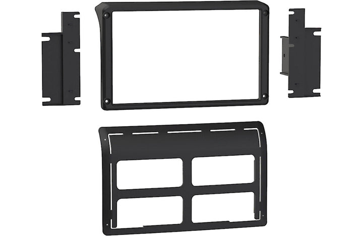 Metra 108-CH1B Dash Kit Install Pioneer's DMH-C5500NEX multimedia receiver with its 8" screen in select 2011-17 Jeep Wrangler vehicles (Matte Black)