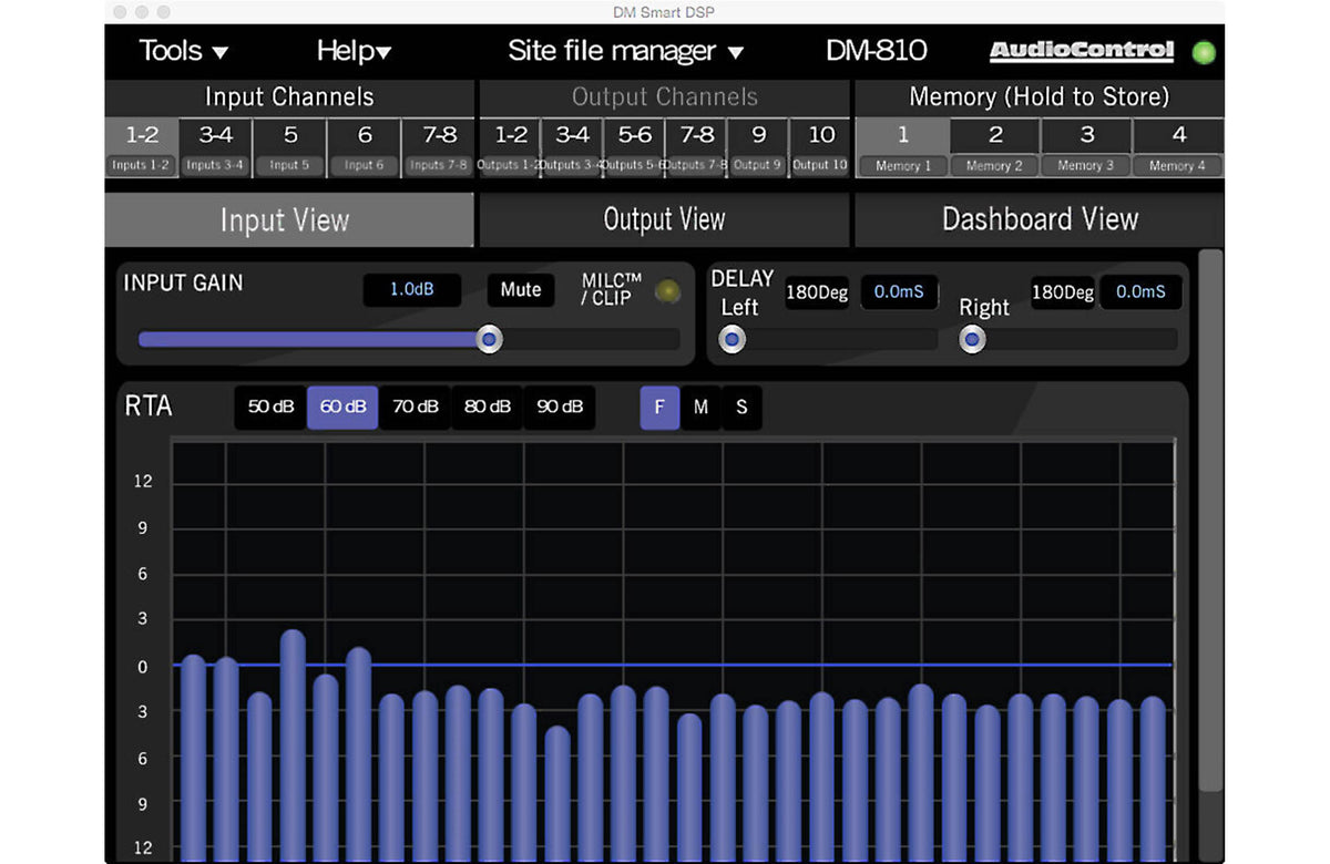 AudioControl DM-810 | 8x10 Channel DSP Matrix Processor