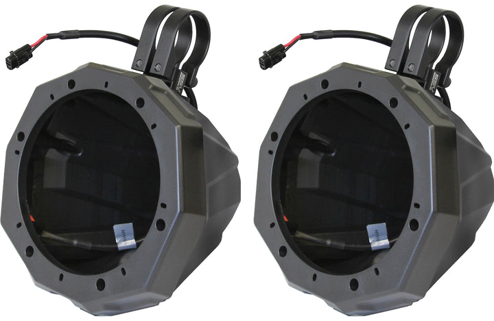 SSV Works US2-C65/200U Unloaded cage-mount speaker pods for off-road use (2" clamps)