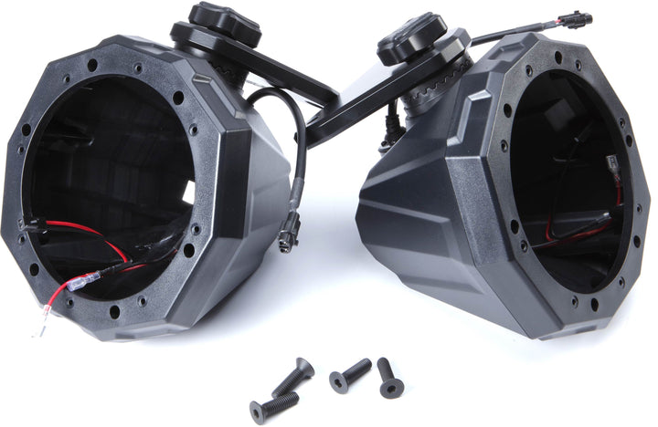 SSV Works JJL-CS65U Custom swiveling cage speaker pods for Jeep Wrangler Unlimited JL (Unloaded)