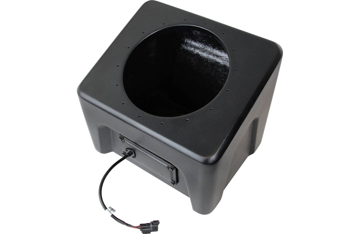 SSV Works RG4-US10U Unloaded 10" subwoofer enclosure for the 2018-up Polaris Ranger XP1000