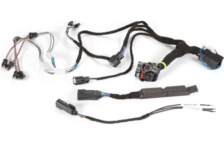 Cicada Audio HDTSLINK T-Harness for adding an amplifier to a Harley factory radio — signal only, power wiring not included