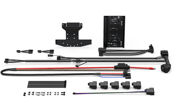 Rockford Fosgate RFK-HD14M5 Amp installation kit — install an amplifier in select 2014-up Harley-Davidson motorcycles