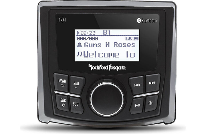Rockford Fosgate PMX-1 Marine digital media receiver with Bluetooth