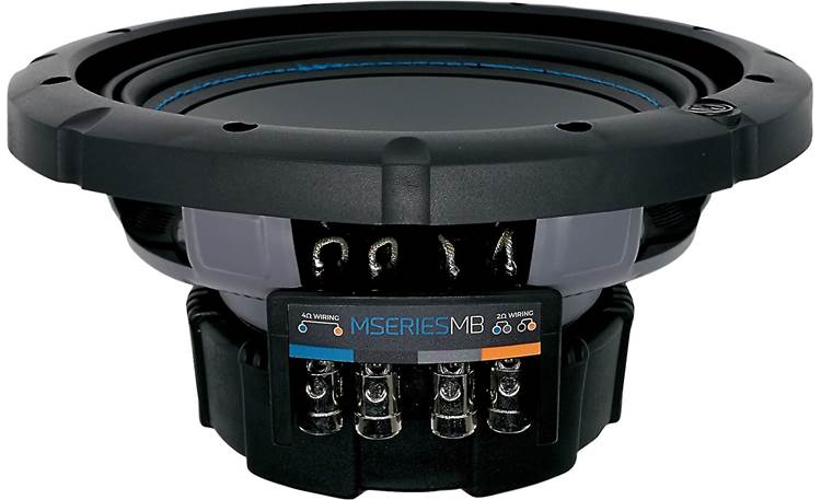 Memphis Audio MB824 8" component subwoofer with selectable 2- or 4-ohm impedance