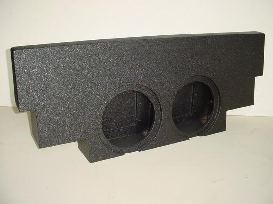 2001-2007 Chevy Crew Cab Non HD 2-12'' Poly Jumbo Sub Box