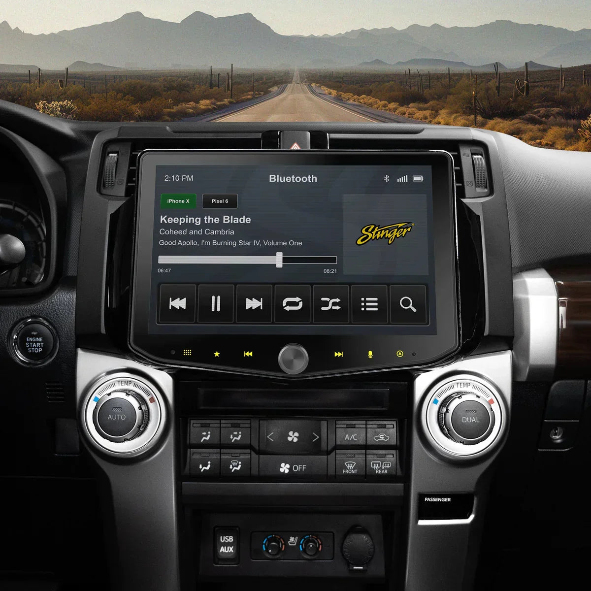 HEIGH10 Toyota 4Runner (2010-2024) 10" Plug-and-Play Radio Kit