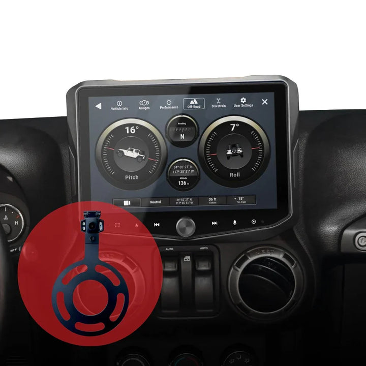 HEIGH10 Chevy Silverado/GMC Sierra (2014-2018) 10" Radio Kit with Universal Wireless Backup Camera