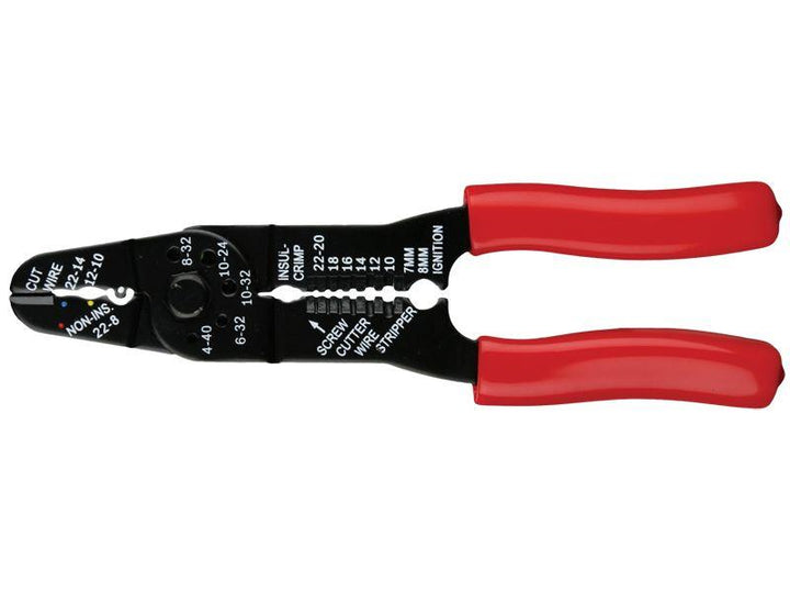 Install Bay HW-9012 - SAE 22 to 10 AWG Fixed Stripper/Crimper/Wire and Screw Cutter Multi-Tool