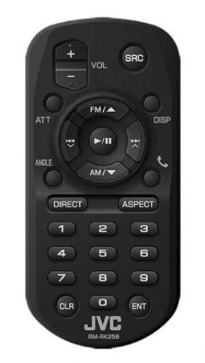 JVC RM-RK258 Wireless Remote Control for Multimedia Receivers