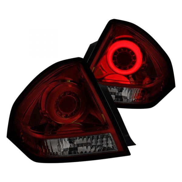 Spec-D 06-13 Chevrolet Impala LED Tail Lights Red Smoked