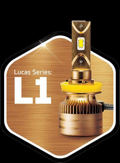 L1 H4 10K Lumens LED Bulbs - LUC L1-H4