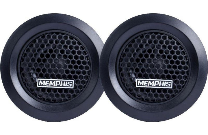 Memphis Audio PRX10 Power Reference Series 1" PEI Dome Tweeters with 2-Way Crossover - Pair