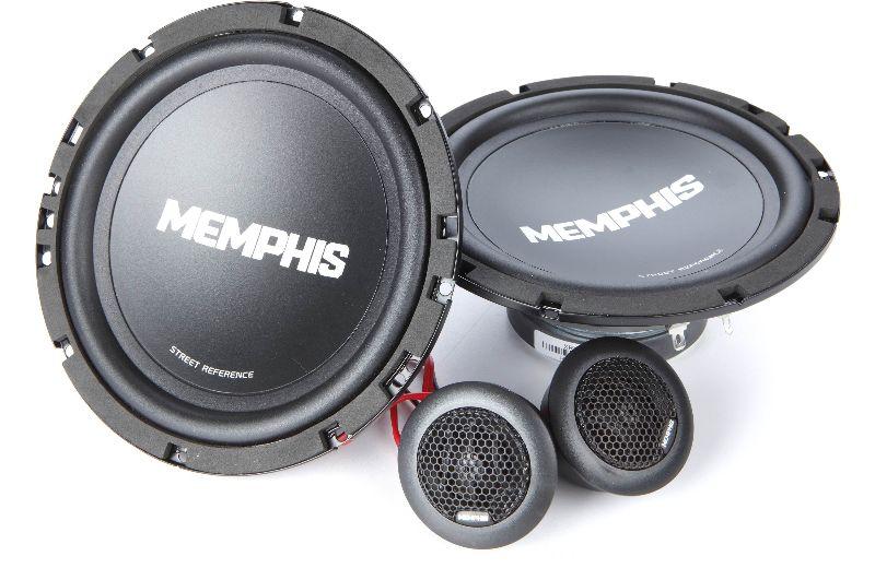 Memphis Audio SRX60C Street Reference Series 6.5" Oversize Component Speakers - Pair