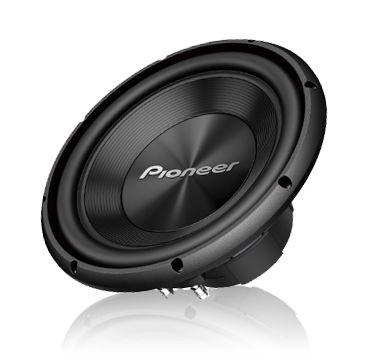 Pioneer TS-A250D4 10" Dual 4 ohms Voice Coil Subwoofer, Black