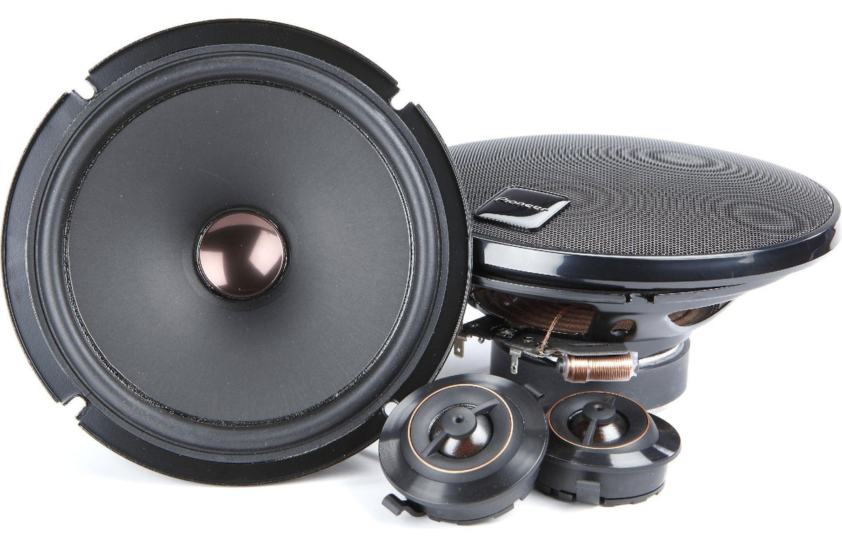 TS-D65C - 6-1/2" - 2-way, 270 W Max Power, Aramid Fiber IMPP™ cone, 26mm Polyester Dome Tweeter-Swivel Design - Component Spe