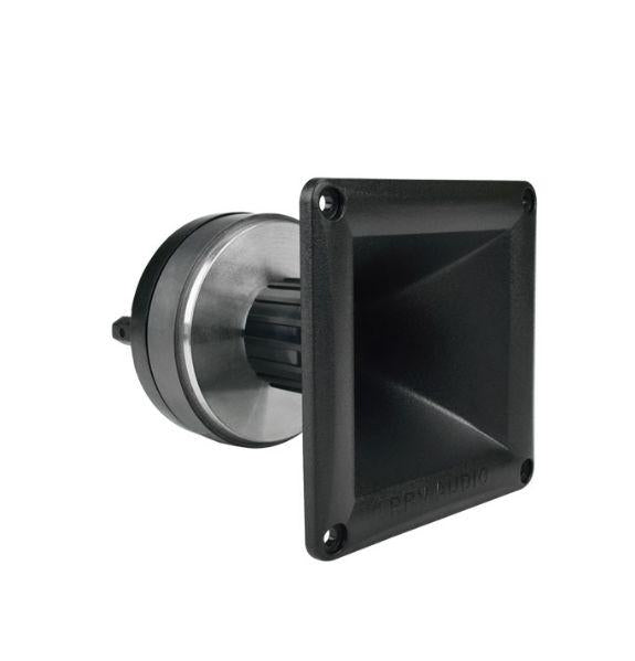 PRV AUDIO 1" Screw On Horn Driver WG230Ti 60 Watts Program Power, 8 Ohms, 105dB, 30 Watts RMS Titanium Diaphragm Compression Driver and Horn Combo