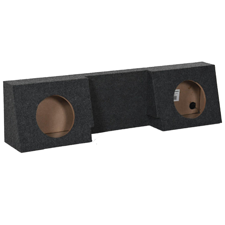 Q-Power Dual 12″ Sealed Enclosure for GM Single Cab 07-18