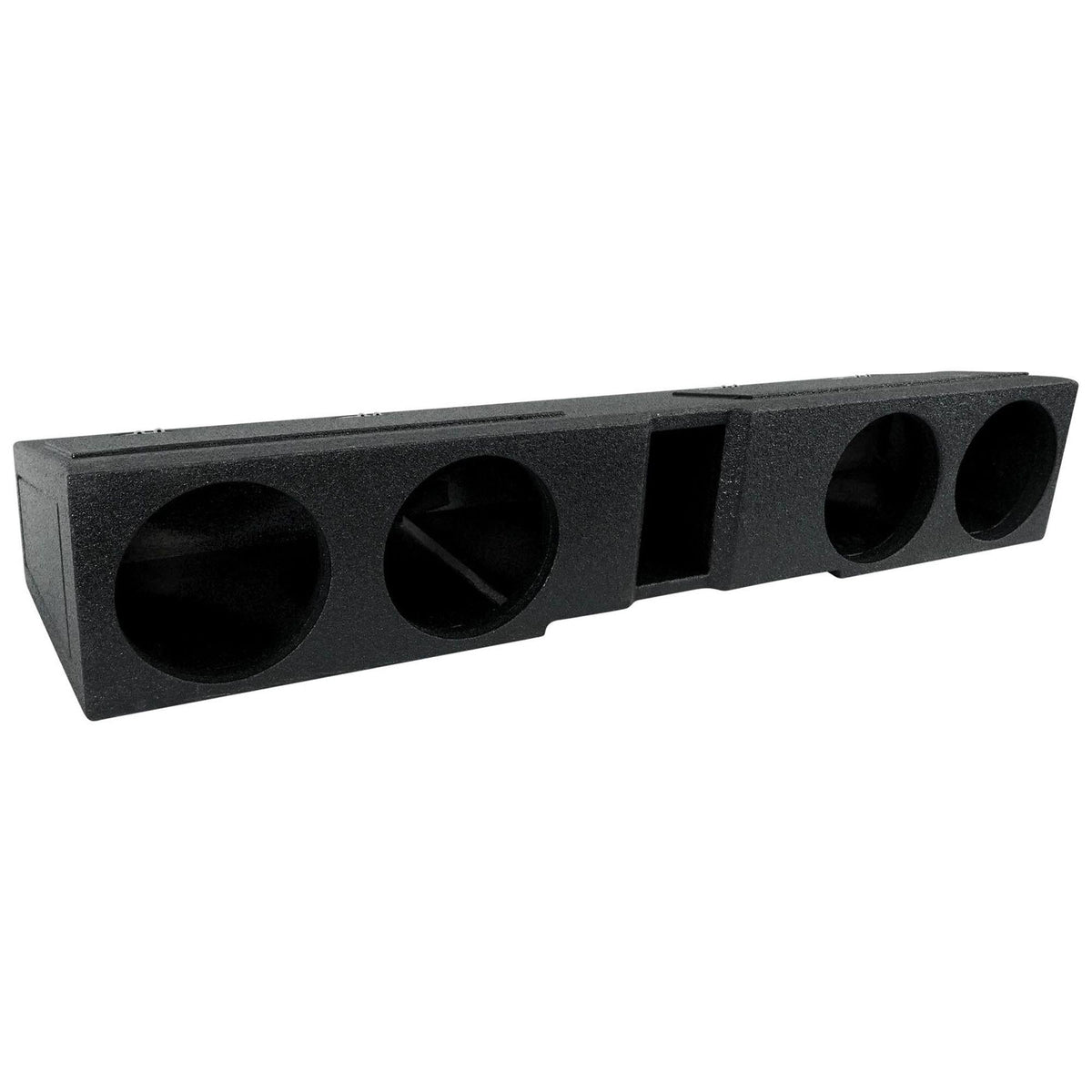 Q-Bomb Quad 8″ Ported Enclosure For F150 Super Crew 09-Current