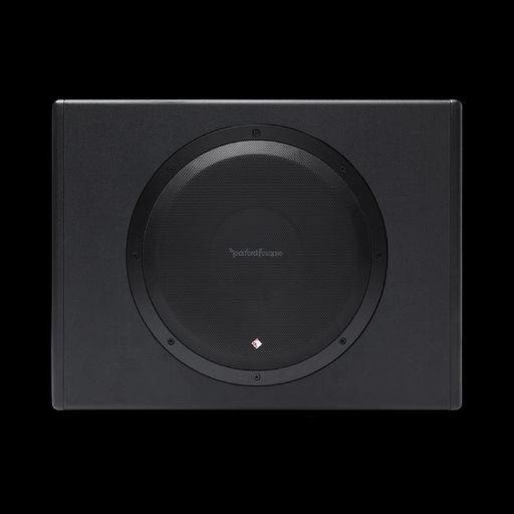 Rockford Fosgate Punch P300-12 Single 12" 300-Watt Amplified Subwoofer in Enclosure - Black
