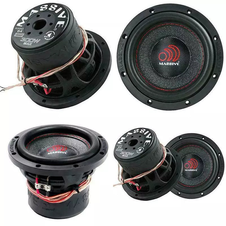 Massive Audio SummoXL 104 10" 10 inch Car Audio Subwoofer SVC 4 Ohm 3000W