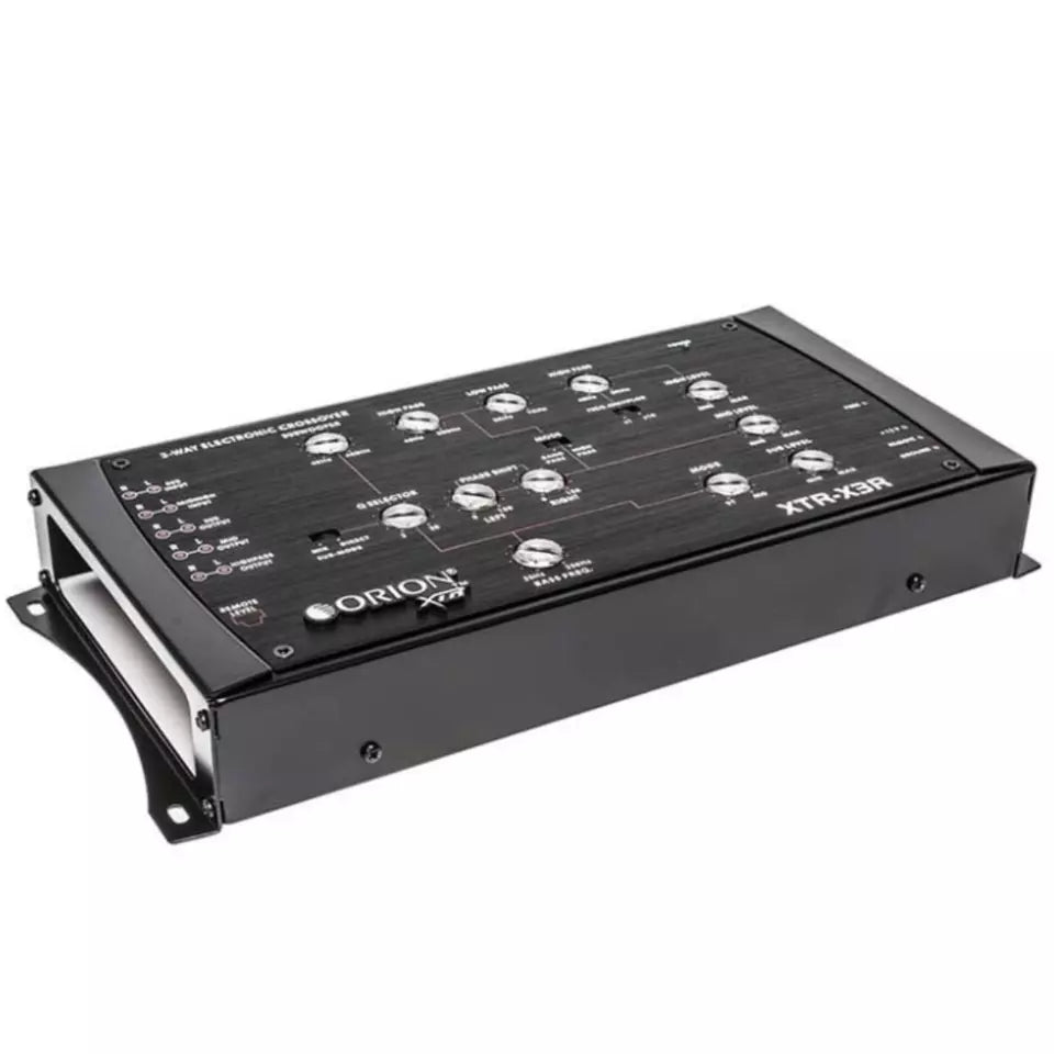 Orion XTR-X3R 3-Way Car Audio Electronic Crossover Network w/ Remote Bass Boost